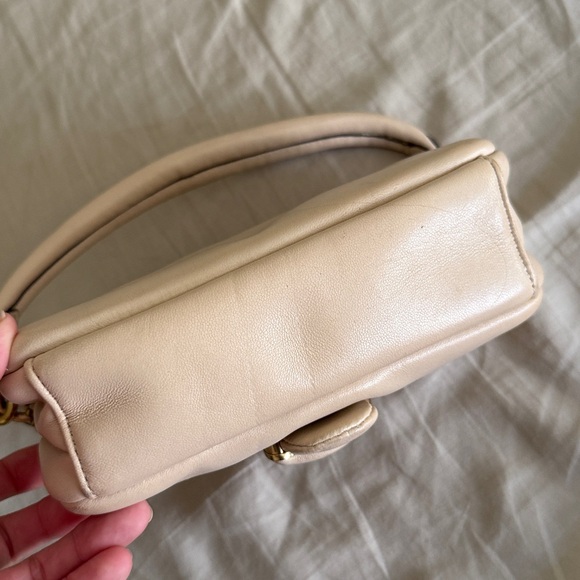 COACH Pillow Tabby Shoulder Bag 18, Cream - Picture 6 of 10